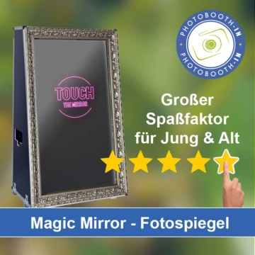In Sonnenstein einen Magic Mirror Fotospiegel mieten
