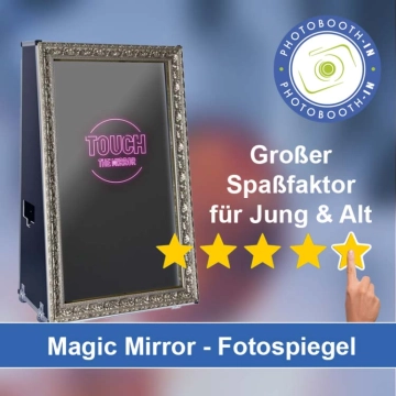 In Spalt einen Magic Mirror Fotospiegel mieten