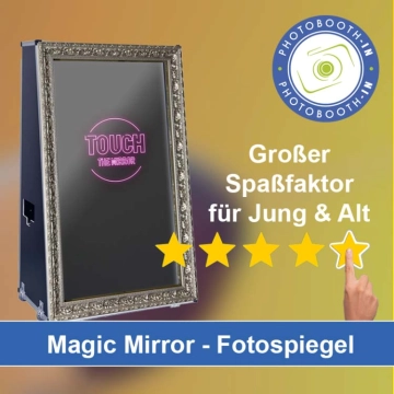 In Spangenberg einen Magic Mirror Fotospiegel mieten