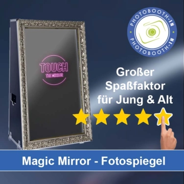 In Speichersdorf einen Magic Mirror Fotospiegel mieten