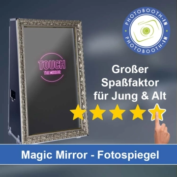 In Spenge einen Magic Mirror Fotospiegel mieten