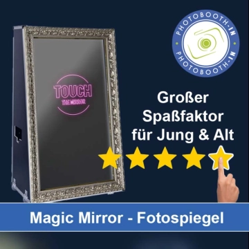 In Spiesen-Elversberg einen Magic Mirror Fotospiegel mieten