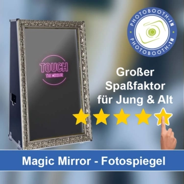 In Stadecken-Elsheim einen Magic Mirror Fotospiegel mieten