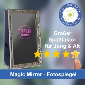 In Stadland einen Magic Mirror Fotospiegel mieten