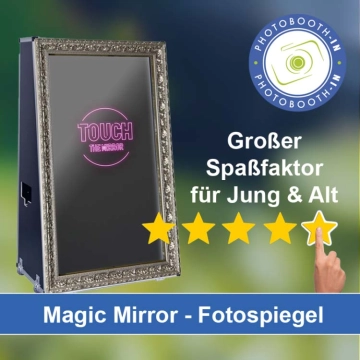 In Stadthagen einen Magic Mirror Fotospiegel mieten
