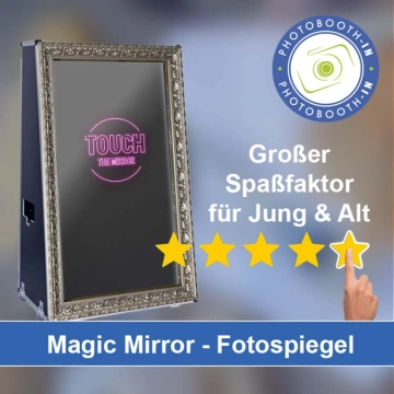 In Stadtoldendorf einen Magic Mirror Fotospiegel mieten