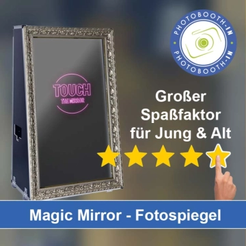 In Stadtsteinach einen Magic Mirror Fotospiegel mieten