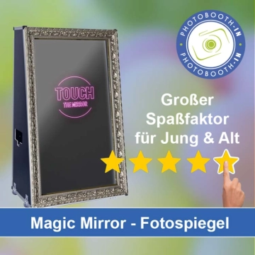 In Starnberg einen Magic Mirror Fotospiegel mieten