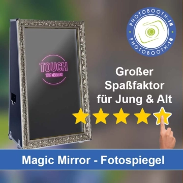 In Staufen im Breisgau einen Magic Mirror Fotospiegel mieten