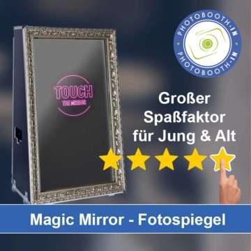In Staufenberg (Niedersachsen) einen Magic Mirror Fotospiegel mieten