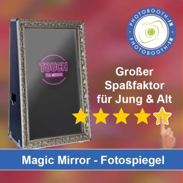 In Stavenhagen einen Magic Mirror Fotospiegel mieten