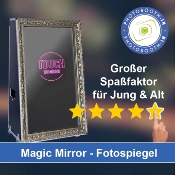 In Steffenberg einen Magic Mirror Fotospiegel mieten