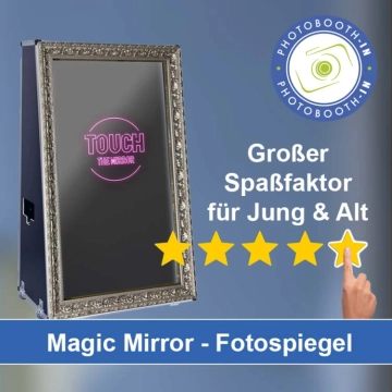 In Stein (Mittelfranken) einen Magic Mirror Fotospiegel mieten