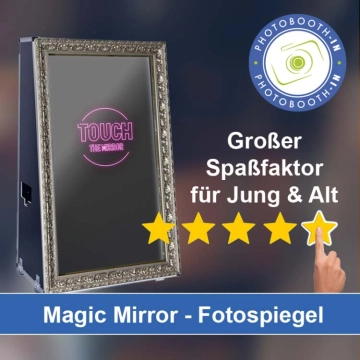 In Steinach (Niederbayern) einen Magic Mirror Fotospiegel mieten