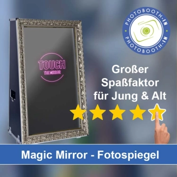 In Steinau an der Straße einen Magic Mirror Fotospiegel mieten