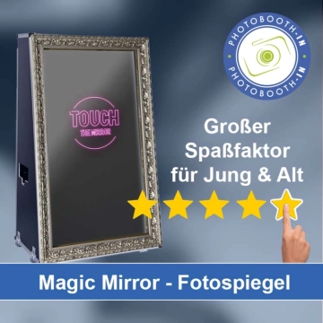 In Steinbach (Taunus) einen Magic Mirror Fotospiegel mieten