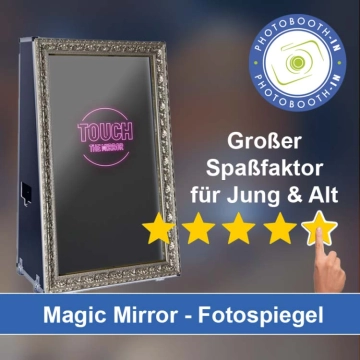 In Steinfurt einen Magic Mirror Fotospiegel mieten