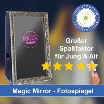 In Steinheim am Albuch einen Magic Mirror Fotospiegel mieten
