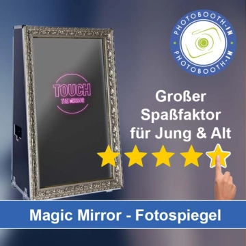 In Steinheim an der Murr einen Magic Mirror Fotospiegel mieten