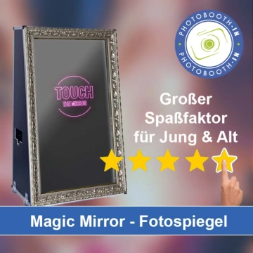In Steinhöring einen Magic Mirror Fotospiegel mieten