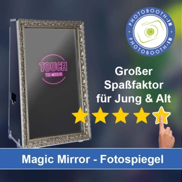 In Steinwiesen einen Magic Mirror Fotospiegel mieten
