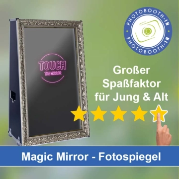 In Steißlingen einen Magic Mirror Fotospiegel mieten