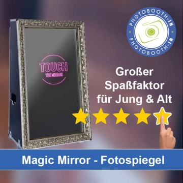In Stephanskirchen einen Magic Mirror Fotospiegel mieten