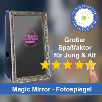 In Stetten am kalten Markt einen Magic Mirror Fotospiegel mieten
