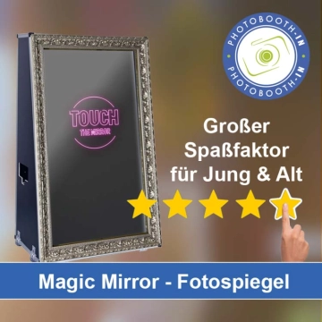 In Stockheim (Oberfranken) einen Magic Mirror Fotospiegel mieten