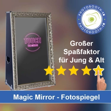 In Stolzenau einen Magic Mirror Fotospiegel mieten