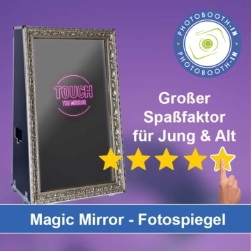 In Storkow (Mark) einen Magic Mirror Fotospiegel mieten