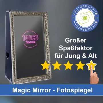 In Straelen einen Magic Mirror Fotospiegel mieten