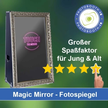 In Strasburg (Uckermark) einen Magic Mirror Fotospiegel mieten