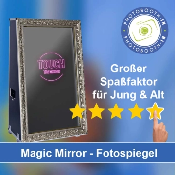 In Strausberg einen Magic Mirror Fotospiegel mieten
