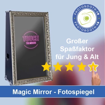 In Stromberg einen Magic Mirror Fotospiegel mieten