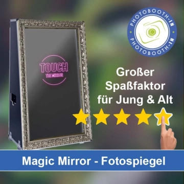 In Strullendorf einen Magic Mirror Fotospiegel mieten