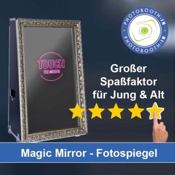 In Stühlingen einen Magic Mirror Fotospiegel mieten