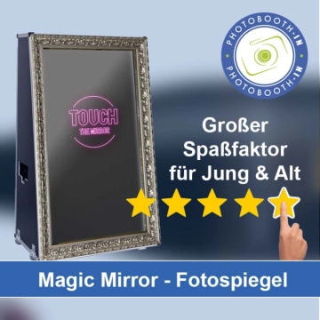 In Suderburg einen Magic Mirror Fotospiegel mieten
