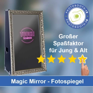 In Sulzbach am Main einen Magic Mirror Fotospiegel mieten