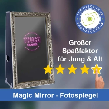 In Sulzbach (Taunus) einen Magic Mirror Fotospiegel mieten