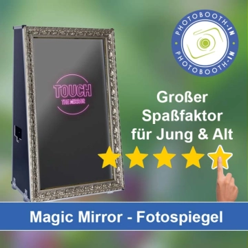In Sulzemoos einen Magic Mirror Fotospiegel mieten