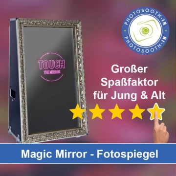 In Surberg einen Magic Mirror Fotospiegel mieten