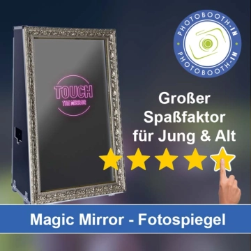 In Swisttal einen Magic Mirror Fotospiegel mieten