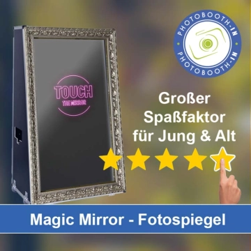 In Tambach-Dietharz einen Magic Mirror Fotospiegel mieten