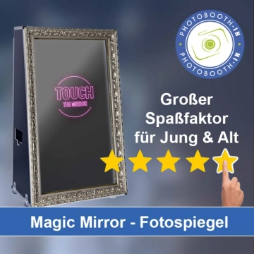 In Tangerhütte einen Magic Mirror Fotospiegel mieten