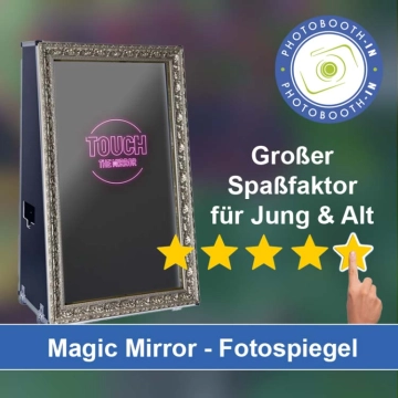 In Tarp einen Magic Mirror Fotospiegel mieten
