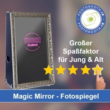 In Tauberbischofsheim einen Magic Mirror Fotospiegel mieten