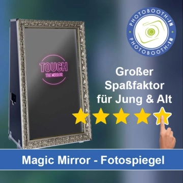 In Taufkirchen (München) einen Magic Mirror Fotospiegel mieten