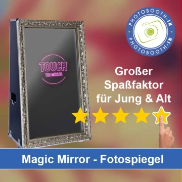 In Taufkirchen (Vils) einen Magic Mirror Fotospiegel mieten