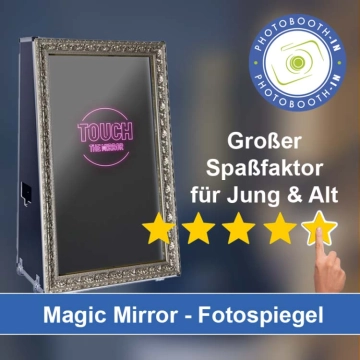 In Taunusstein einen Magic Mirror Fotospiegel mieten